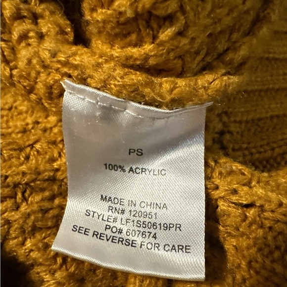 Olive & Oak Mustard Knit Cardigan - Picture 7 of 7